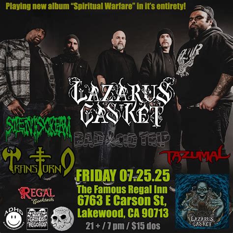 LAZARUS CASKET hometown album release show with SILENT SCREAM ...