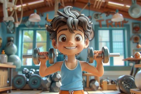 Gym卡通 的图像结果