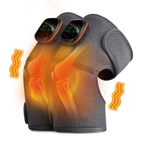 3 IN 1 Heated Vibration Shoulder Brace Support,Heating Vibration ...