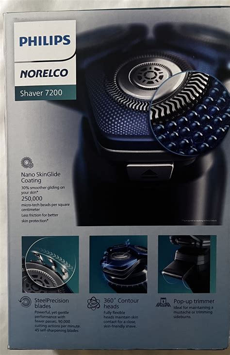 Philips Norelco Shaver 7200, Rechargeable Wet & Dry Electric Shaver ...