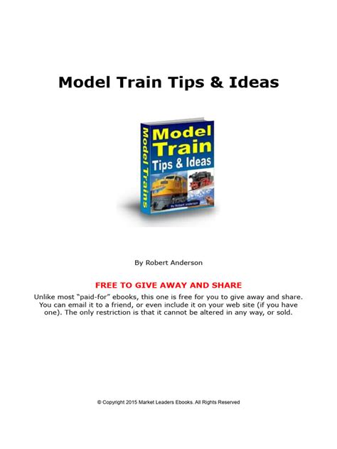 Image result for Model Railway Tips