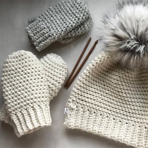 crochet pattern mittens