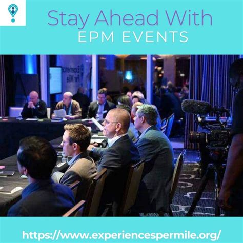 The Power of Experiences Per Mile Webinars and EPM Advisory Council ...