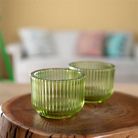 Glass Tea Light Candle Holder - Free T-Light Candles – SofaPotato
