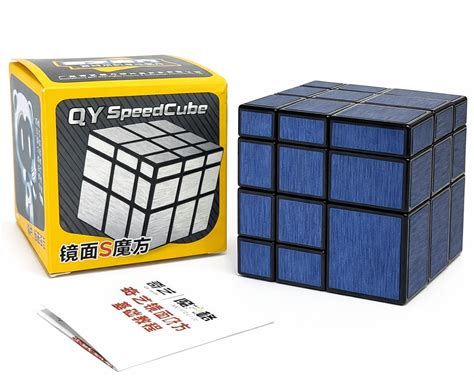 QiYi 3x3 Mirror S Blocks Cube - Blue Metallic – Cuberkart