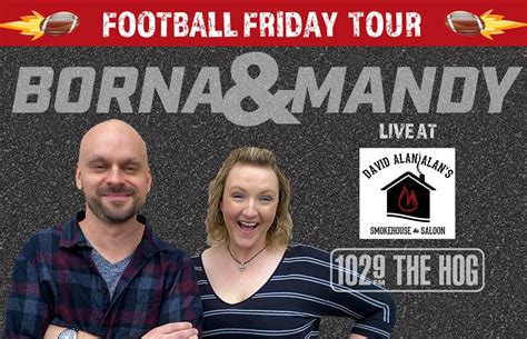 Join Borna & Mandy at David Alan Alans Smokehouse & Saloon in Mukwonago ...