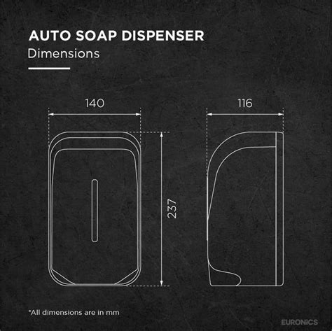 Shop ES06N Automatic Soap Dispenser – Euronics Industries