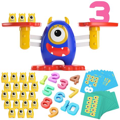 Buy CoolToys Monster Balance Numbers Counting and Math Learning Game ...