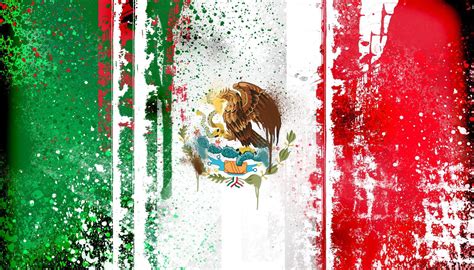 Cool Mexico Wallpaper - Mexico Flag Art - 2000x1143 Wallpaper - teahub.io