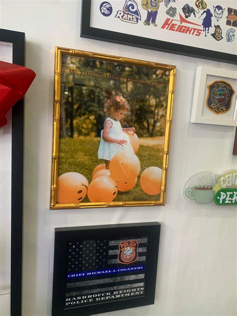 Gold Bamboo 9x12 Picture Frame 9 x 12 Photo — Modern Memory Design ...