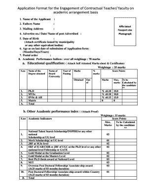 Guest Teacher Application Form Pdf - Fill Online, Printable, Fillable ...