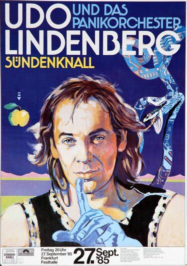 Udo Lindenberg - Sündenknall, Frankfurt 1985, CA$ 658.63