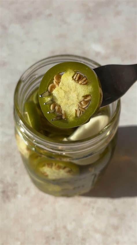 Pickled Jalapeños Recipe 🌶️ | Recipe in 2024 | Stuffed peppers ...