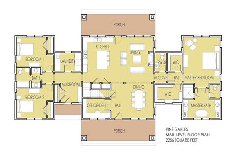Planos De Rancho Con Dos Master Suites