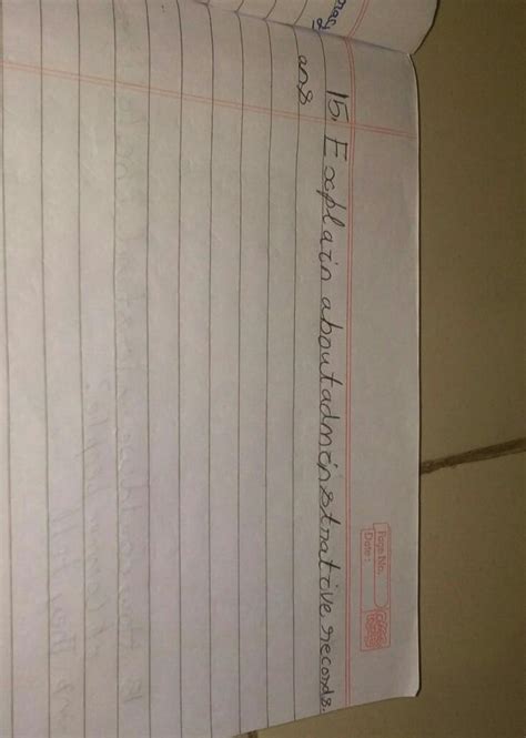 explain administrative records - Brainly.in