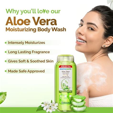 Mamaearth Aloe Vera Body Wash 275ml | Intense Moisture