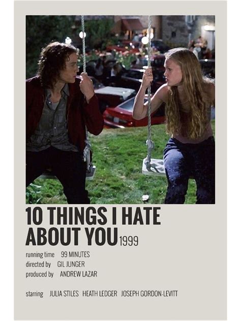 10 Things I Hate About You Movie(3) | Inspire Uplift