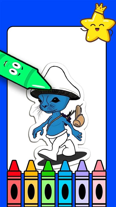 Smurf cat meme coloring book - App on Amazon Appstore