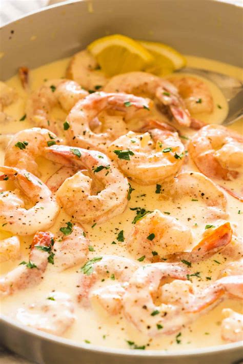 Creamy Garlic Shrimp with Rice