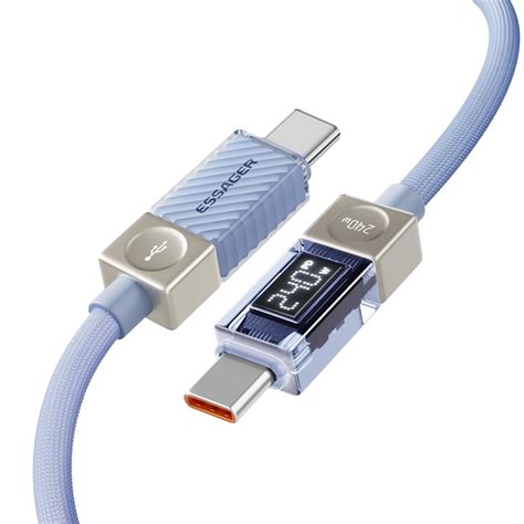 INICIO 240W PD Output Cable 2m With LED Display, USB-C To Type-C ...