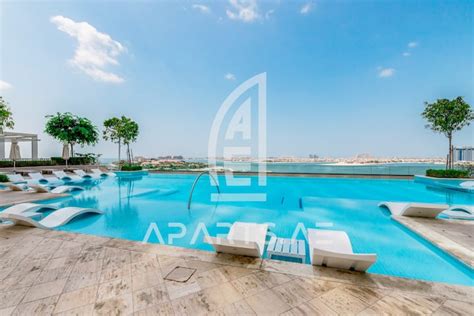 Beach Vista - Private Beach & Palm Jumeirah Views - Flats for Rent in ...