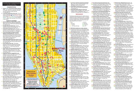 Printable Map Of New York City Tourist Attractions | Free Printable Maps