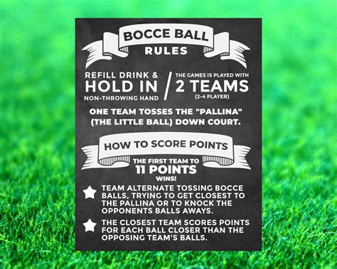 Bocce Ball Free Play Rules at Timothy Votaw blog