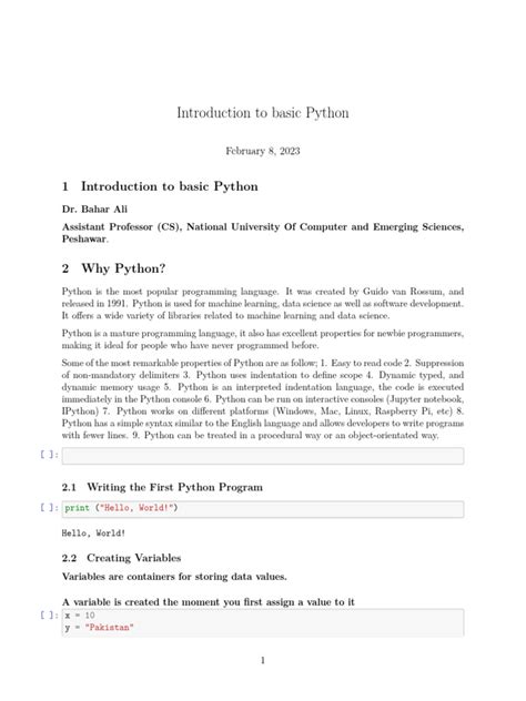 Image result for Basic Learning of Python PDF