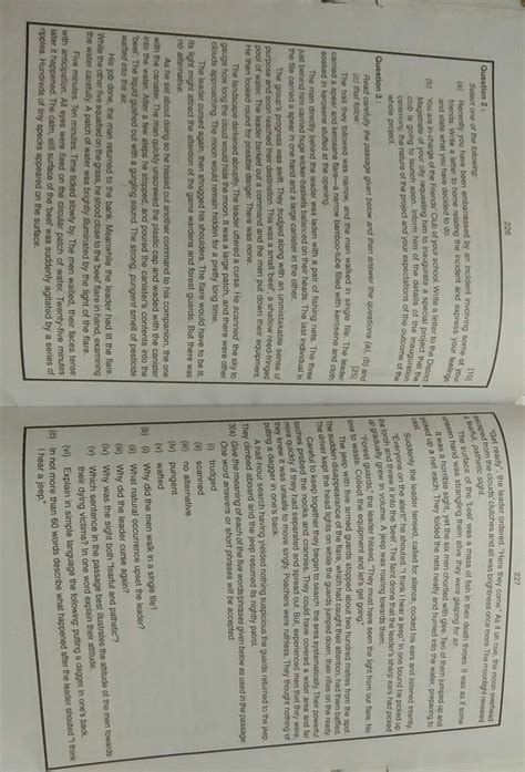 reading comprehension for class 8 - Brainly.in