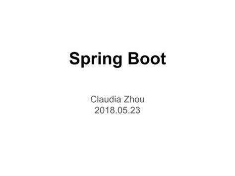 Image result for Create Spring Boot Project Slide