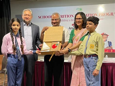 Amway India Launches School Nutrition Education Program In Delhi