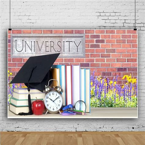 Baocicco 20x10ft Graduation Backdrop Trencher Cap | Ubuy India