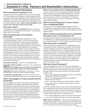 Fillable Online Partner’s and Shareholder’s Instructions Fax Email ...