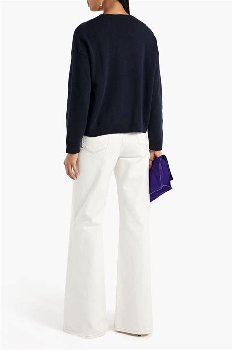 VALENTINO GARAVANI Striped wool and cashmere sweater | THE OUTNET
