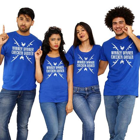 Chickens, PUBG Matching Tees For Friends