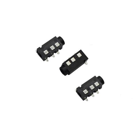 3.5mm TRSS (SMD) Audio Jack PACK OF (4) - RS3666 – REES52