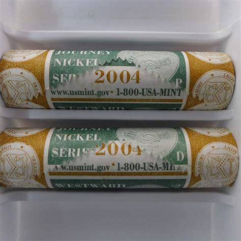 2004 P & D Westward Journey Nickel Series/Louisiana Purchase/Peace (2 ...