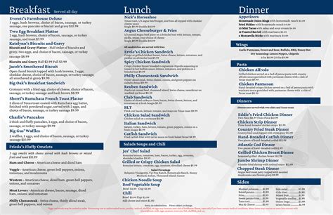 Eddie's Rise N' Dine menu in Breese, Illinois, USA