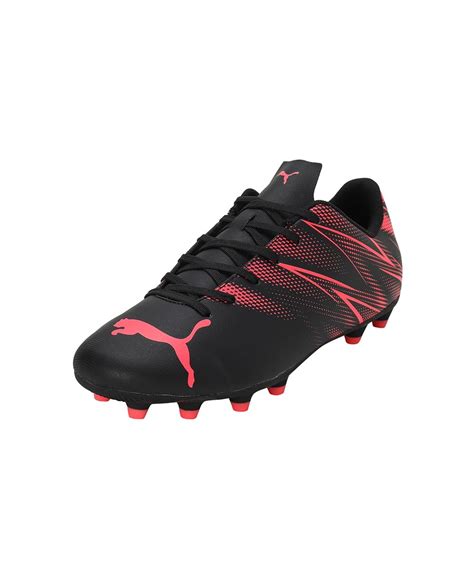 Buy Puma Mens ATTACANTO FG/AG Black-Fire Orchid Football Shoe - 11 UK ...