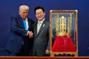 Trump Receives Golden Crown Amid 'No Kings' Protests