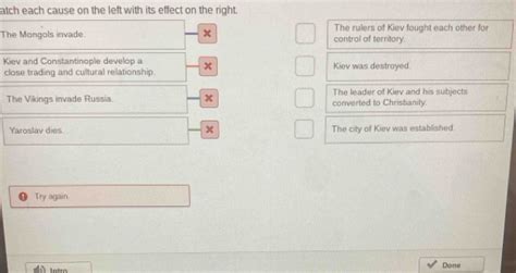 Solved: atch each cause on the left with its effect on the right. The ...