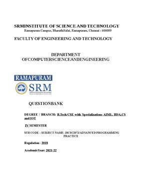 DSA E-lab Session 1 and 2 ( all 20 question ) - SESSION 1:- In the ...