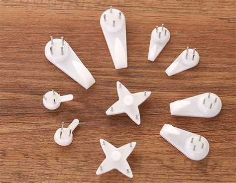 10pcs Seamless Nails Frame Invisible Hanger Hooks Nail Wall Photo 最大41 ...