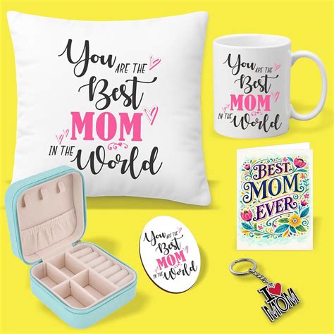 PICRAZEE for Mom | Birthday Gift for Mother Combo – Cushion 12x12, Mug ...