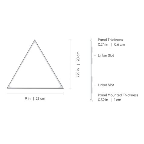 Nanoleaf Shapes Triangle Starter Kit - 9 Light Panels