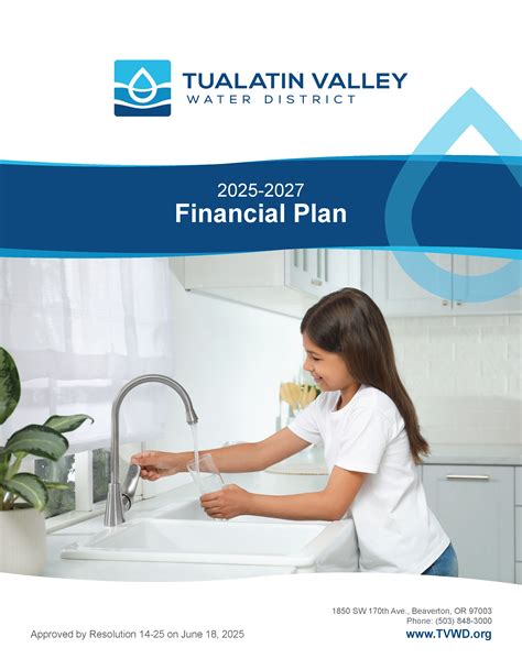 Financial Plan | Tualatin Valley Water District OR