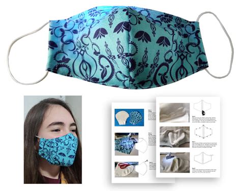 Image result for Printable Dust Mask Pattern