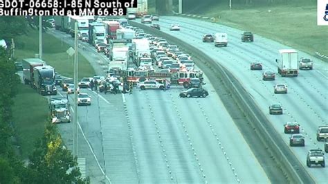 I85 Atlanta traffic all lanes shut by crash near Union City | 11alive.com