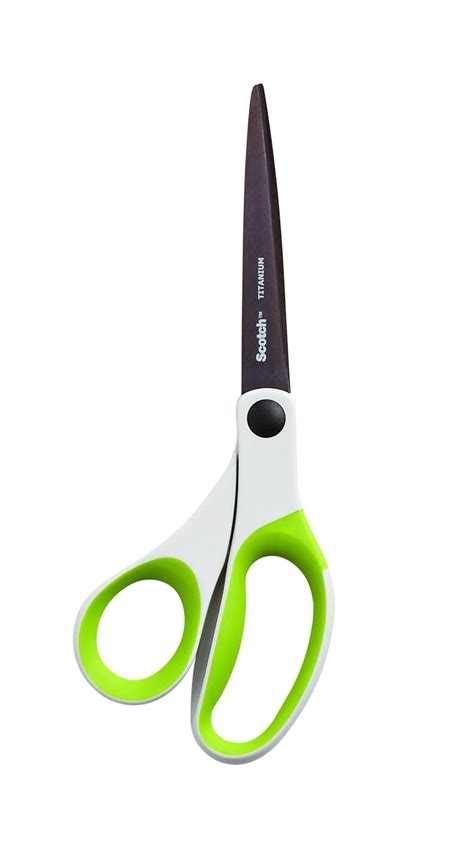 Scotch Precision Ultra Edge Bent Scissor, 8 Inch, Green (1458TBG ...
