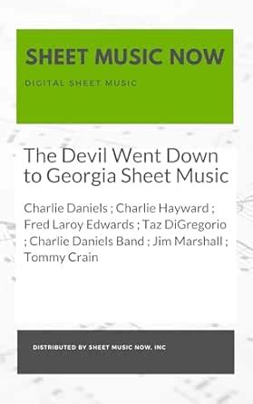 The Devil Went Down to Georgia Sheet Music eBook : Daniels, Charlie ...